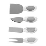 Jogo De 4 Utensílios Para Queijo Komimo Mimo Style