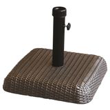 Base Para Ombrellone 30 Kg Rattan Marrom Bel Lazer