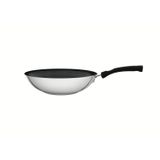 Wok Tramontina Solar Silicone Aço Inox Com Fundo Triplo Revestimento Interno Antiaderente 28 Cm 3,3l Tramontina