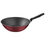 Panela Wok Loreto Tramontina 28cm 3,6l Revestimento Antiaderente Vermelha