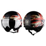 Capacete Kraft Plus Inglaterra G 58 - Custom Harley