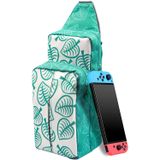 Switch Travel Bag, Travel Carrying Case Para Nintendo Switch/lite Novo Design De Passagem De Folha Mochila De Ombro Para Switch Console, Dock, Joy C