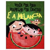 Quebra-Cabeça Personalizado 90 Peças - 30 cm x 20 cm Luna É a Melancia (BDX3)