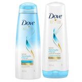 Kit Shampoo 400ml + Condicionador Dove Nutritive Solutions Hidratação Intensa 400ml