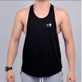 Regata masculina M cavada academia fitness machão Preto