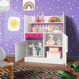 Cozinha De Brinquedo Estante Mdf Rosa Pink Letty Shop Jm