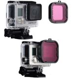 Filtro De Mergulho Magenta Para Câmeras Gopro Hero 3+, 4