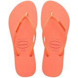 Chinelo Havaianas Slim Glitter Neon Feminino