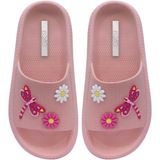 Chinelo Infantil Feminino Sandália Moda Estilo Nuvem 12.50 Cor:rosa,tamanho:33/34