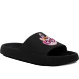 Chinelo Slide Nuvem Infantil Menina Sandália Unicórnio 12.57 Cor:preto,tamanho:29/30