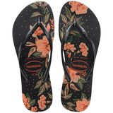 Chinelo Havaianas Slim Organic Feminino - Preto - 33/34