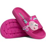 Chinelo Slide Nuvem Nº 25 Ao 36 Infantil Menina Menino 12.56 Cor:pink,tamanho:25/26