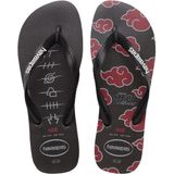 Chinelo Havaianas Top Naruto Preto Unissex