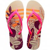 Chinelo Havaianas Fantasia Slim Confortável Estapa Tucano 8786 - Mulher