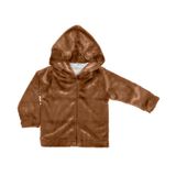 Jaqueta Com Capuz Masculina Trick Nick Baby Marrom M