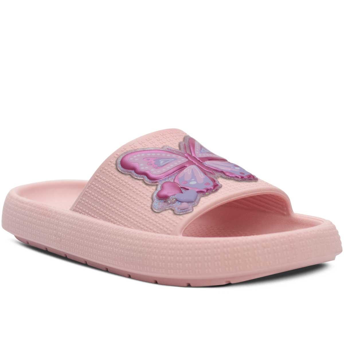 Chinelo Infantil Estilo Nuvem N25ao36 Feminina Menina 12.84 Cor:rosa,tamanho:29/30