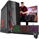PC Gamer Completo Intel I5 8GB HD 1TB Placa de Vídeo Monitor