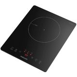 Cooktop De Indução Suggar 1 Queimador Vitrocerâmico Preto 110v Fg0121vc