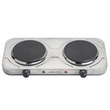 Fogão Cooktop Elétrico 2 Bocas De Mesa