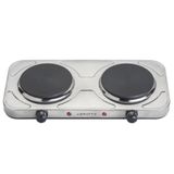 Fogão Cooktop Elétrico 2 Bocas De Mesa