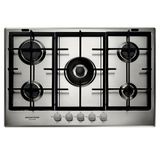 Cooktop 5 Bocas Brastemp Gourmand Inox com Dupla Chama e Trempes de Ferro Fundido - BDK75DR 220V