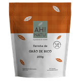 Kit 2x: Farinha De Grão De Bico Ah! Natu 200g