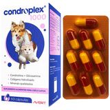 Suplemento Alimentar Condroplex 1000 Caes Gatos 60 Capsulas Avert