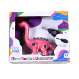 Brinquedo Dinossauro Para Montar E Desmontar Com Chave De Fenda Bene Casa