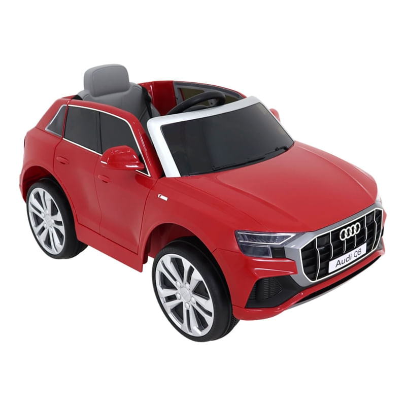 Carro Elétrico Infantil Audi Q8 12v C/ Controle Remoto Bel - Vermelho