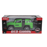 Carrinho De Controle Remoto Red Shark Verde Candide