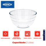 Tigela De Vidro Bowl Cheff 2l - Brinox