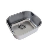 Cuba N.0 Docol Invicta 40x34x18 Cm Em Aço Inox Acetinado Com Válvula 4.1/2&quot; Docol