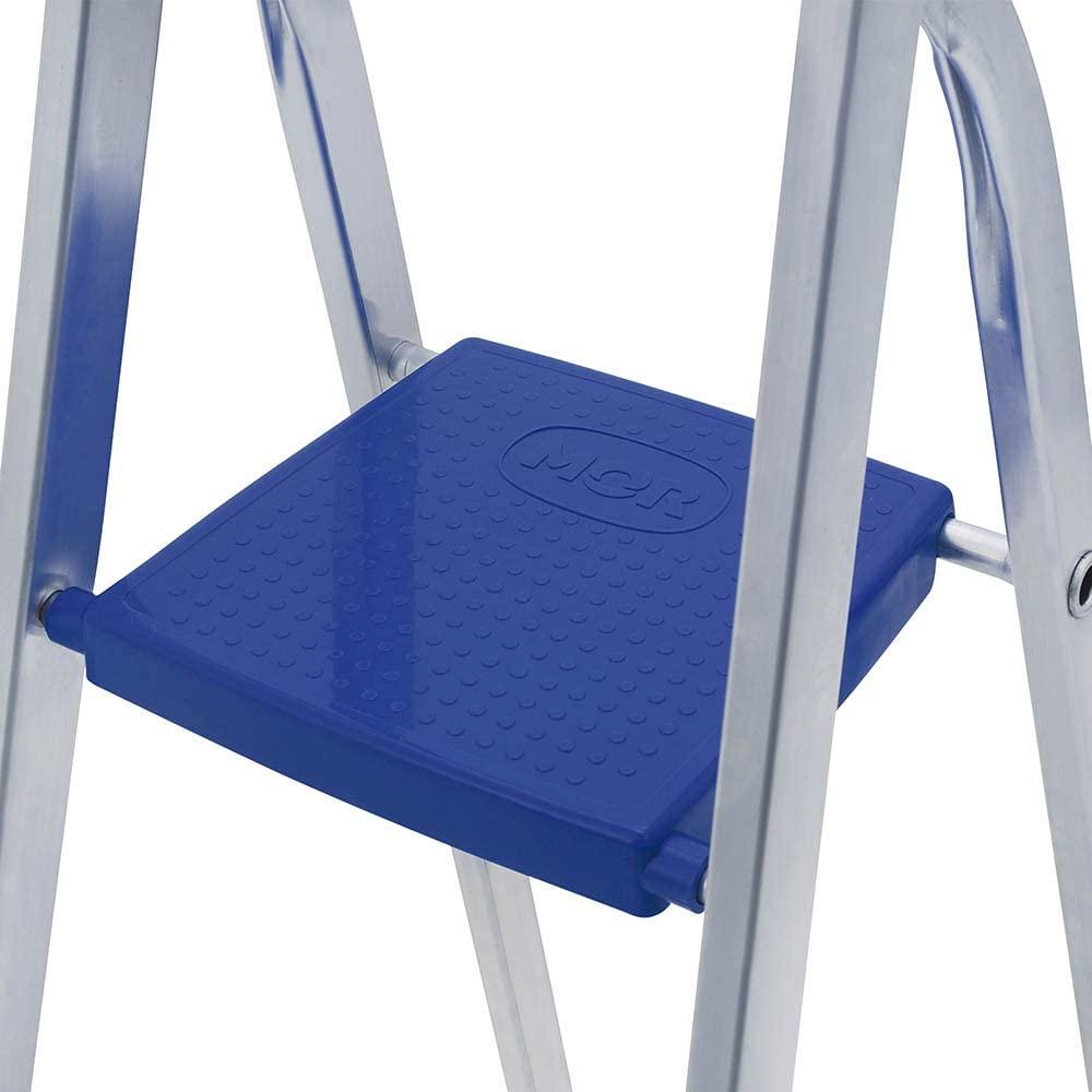 Escada Doméstica Mor De Alumínio 5 Degraus Dobrável é boa?