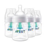 Philips Avent Baby Bottle Com Ventilação Airfree 4 Oz 4pk, Scf400/44