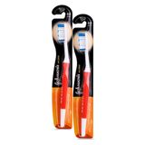 Kit 2 Escovas Dental J&amp;j Reach Access Macia Grande 40