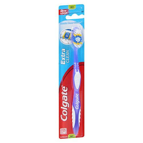 Escova De Dentes Colgate Extra Clean Média 1 Cada Da Colgate (pacote Com 2)