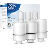 Filtro De Água Certificado Por Rsf Aquacrest Rf3375, Compatível Com O Filtro De Água De Substituição De Faucet (pack Of 3, Embalagem Pode Variar)