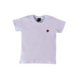 Camiseta Infantil/juvenil Menino Branca Básica