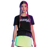 T-shirt Juvenil Rovitex Teen Preto 12