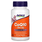 Coq10, 200 Mg, 60 Cápsulas, Now