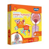 Quebra-Cabeça Toyster Explorando O Corpo Humano 120 Peças Colorido