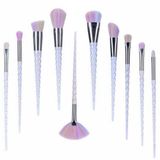 Kit Pinceis Maquiagem 10 Peças Unicórnio 907 Lorben