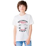 Camiseta Masculina Infantil Hering Kids Branca Estampada - 6