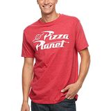 Toy Story Pizza Planet Entrega Camiseta Adulta (extra Grande, Heather Red)