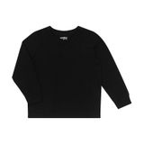 Camiseta Masculina Manga Longa Básica Rovitex Kids Preto 2