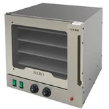 Forno Turbo Industrial Elétrico 49x60cm 250°c Saro Com 4 Esteiras Inox 220v