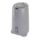 Centrifuga De Roupas Máquina Secadora Elétrica Tanquinho 286 W 220 V 60hz Lavanderia Wanke Cinza