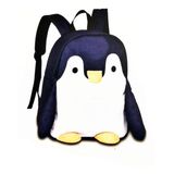 Mini Mochila Creche Infantil Piguim Moletom Clio Pets Cp2173