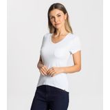 Blusa Feminina Básica Rovitex Branco Gg