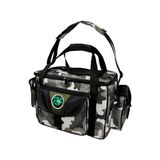 Bolsa Pesca Mochila Ebf Peskkero Modelo Camuflado 205 Com Capa De Chuva + Alça